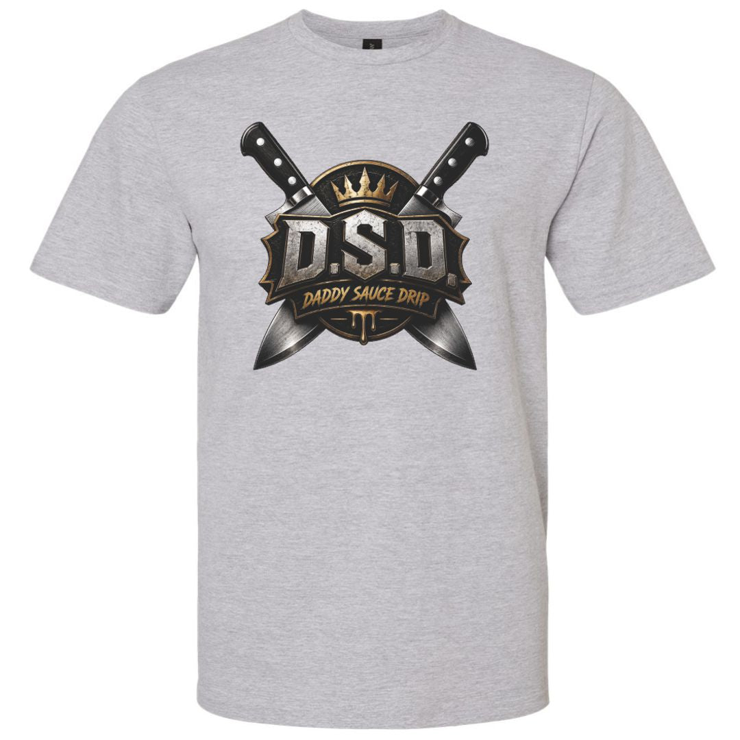 Daddy Sauce Drip Logo T-Shirt