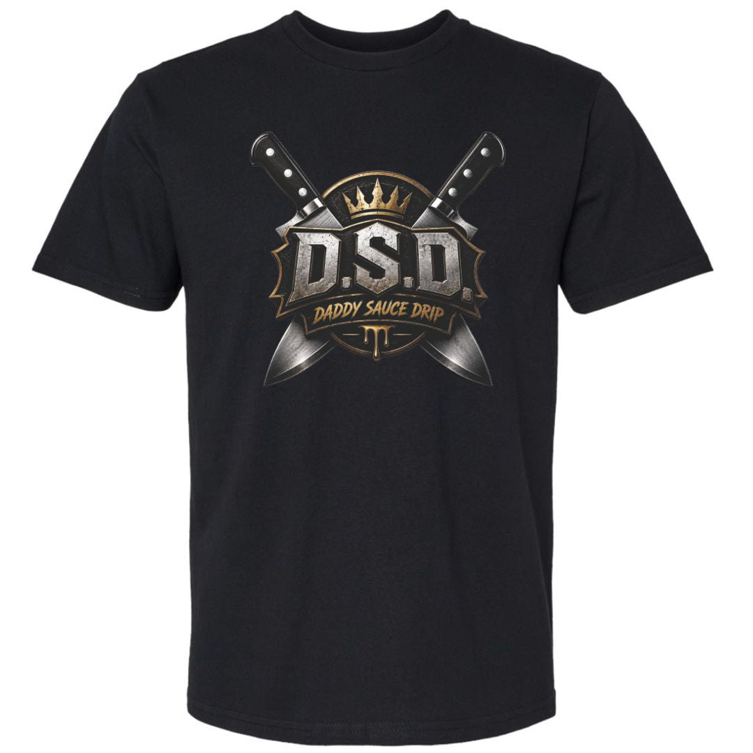 Daddy Sauce Drip Logo T-Shirt