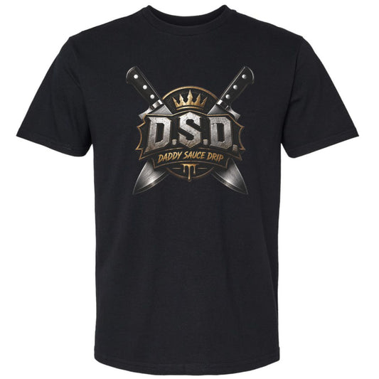 Daddy Sauce Drip Logo T-Shirt