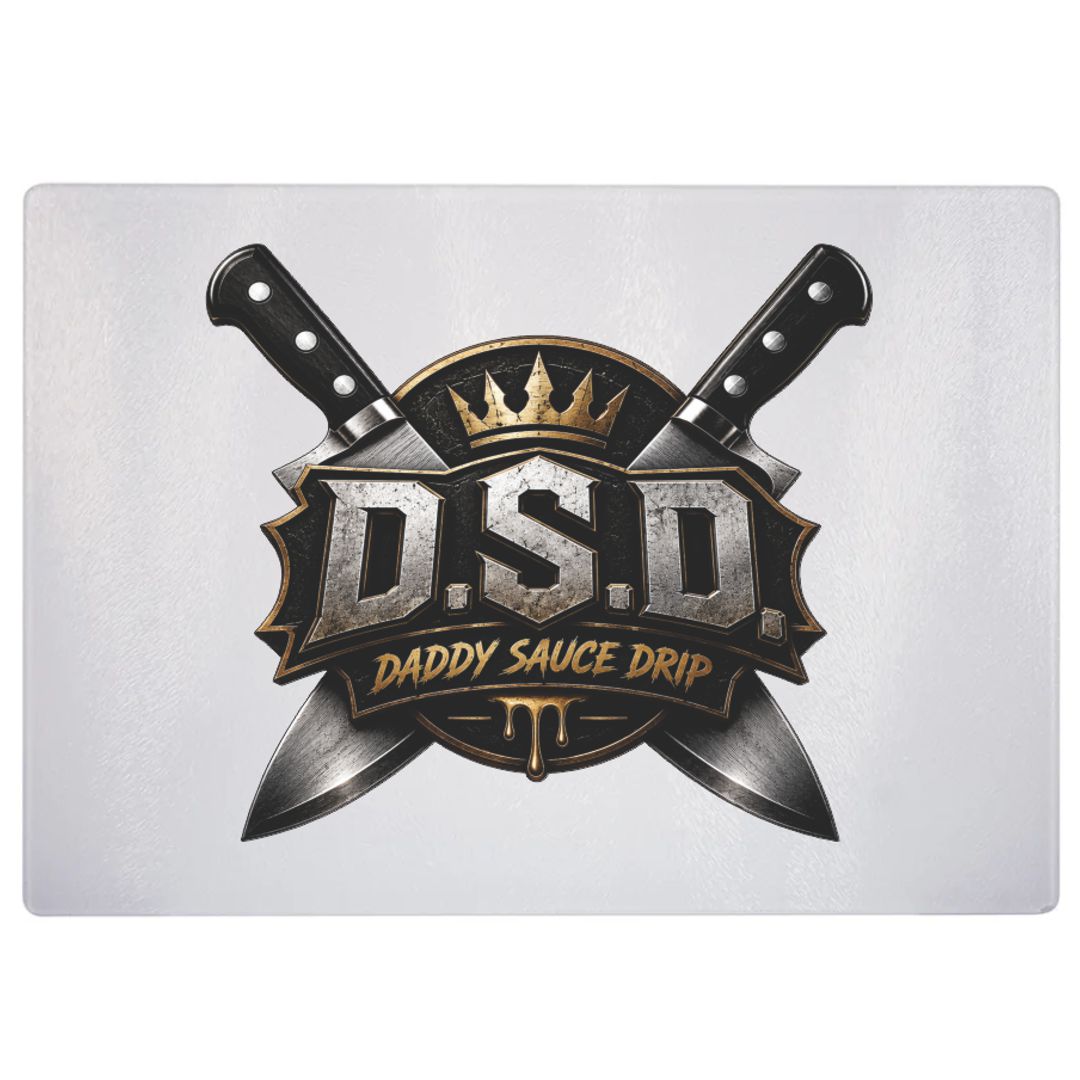 Daddy Sauce Drip Glass Trivet
