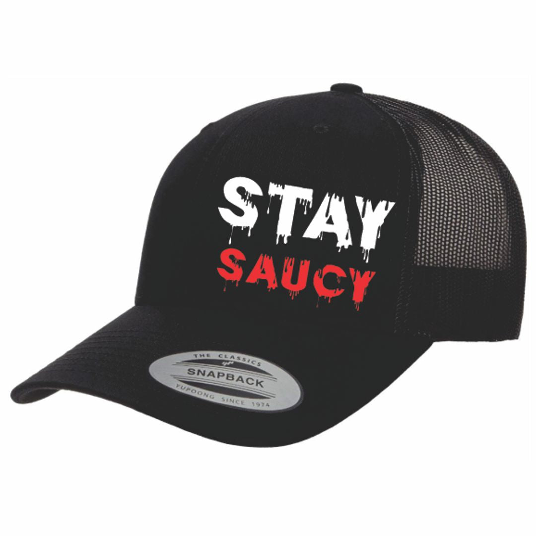 Stay Saucy Truckers Hat
